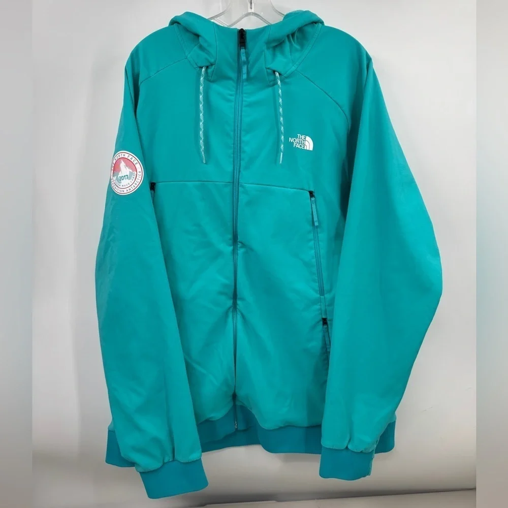 The North Face Expedition Antarctica 2017 Queen Maud Tekno Jacket Men Blue Sz XL